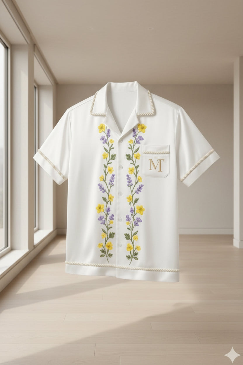 The Floral Button-Down Shirt - Pre-Order, Limited Edition
