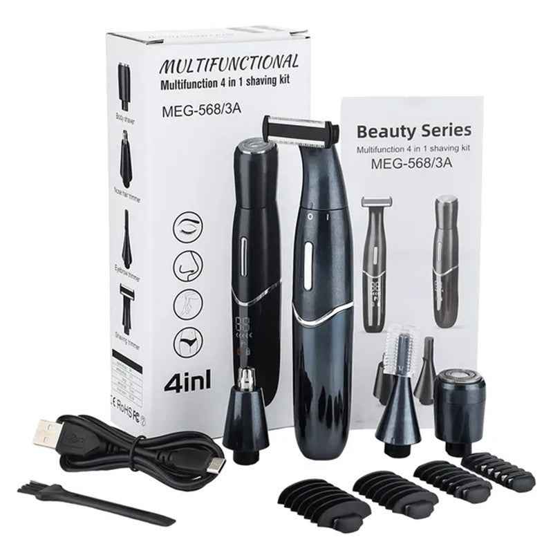 Cross-border Charging Multifunctional Electric Eyebrow Trimmer Private Parts Hair Removal Device