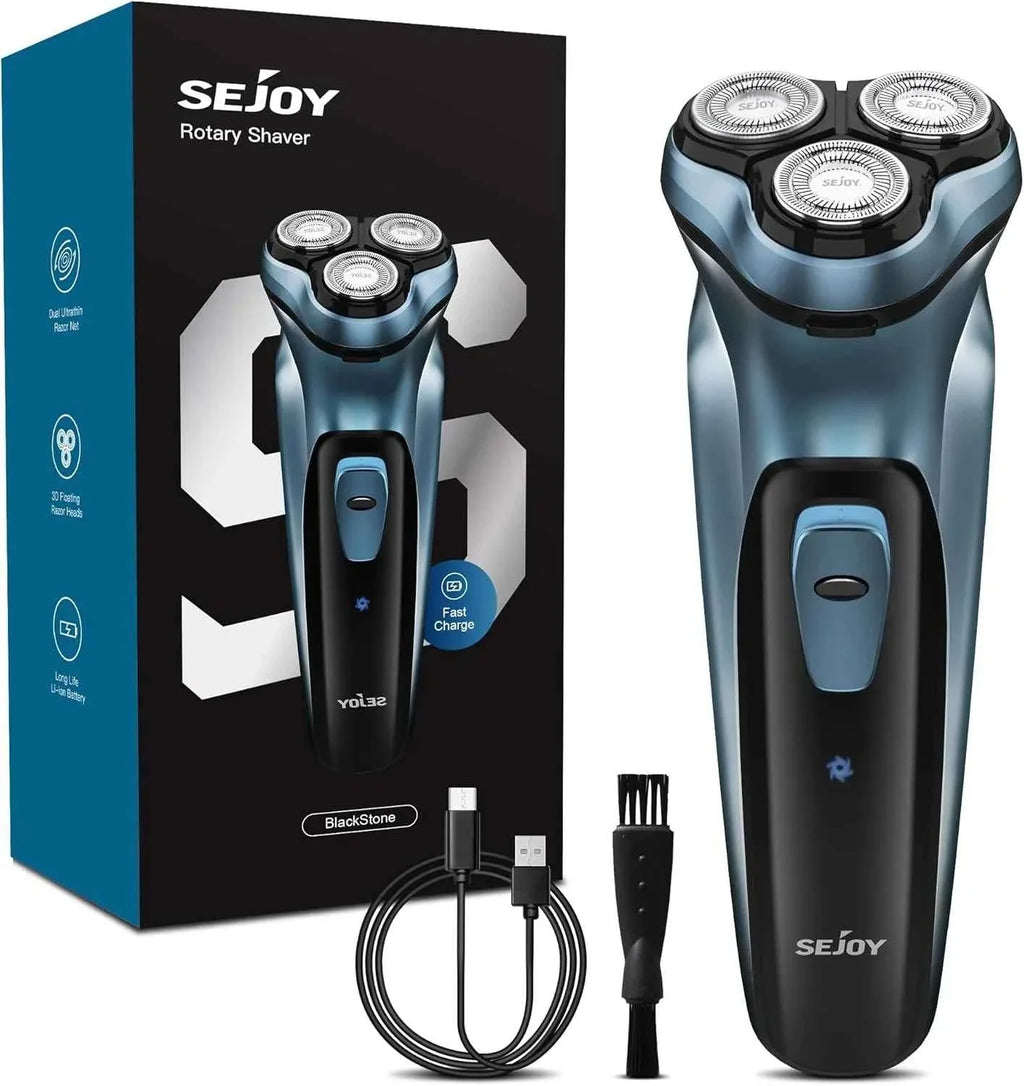 Sejoy Electric Razor for Men Rechargeable Electric Razor Shaving Machines  Mens Electric Shavers,