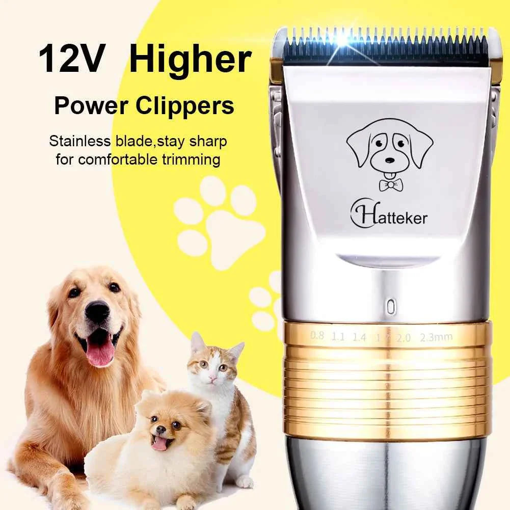 Hair Clippers for Dogs Powerful Pet Clippers Electric Grooming Trimmer Pets Haircut Shaver