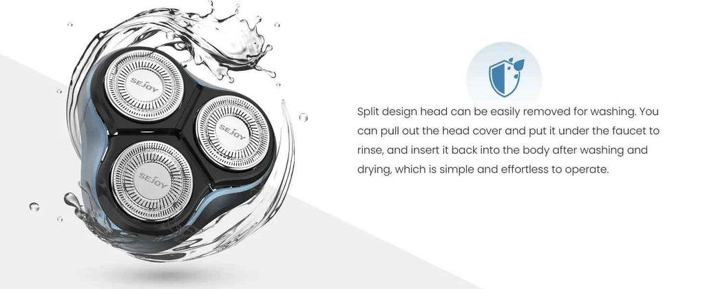 Sejoy Electric Razor for Men Rechargeable Electric Razor Shaving Machines  Mens Electric Shavers,