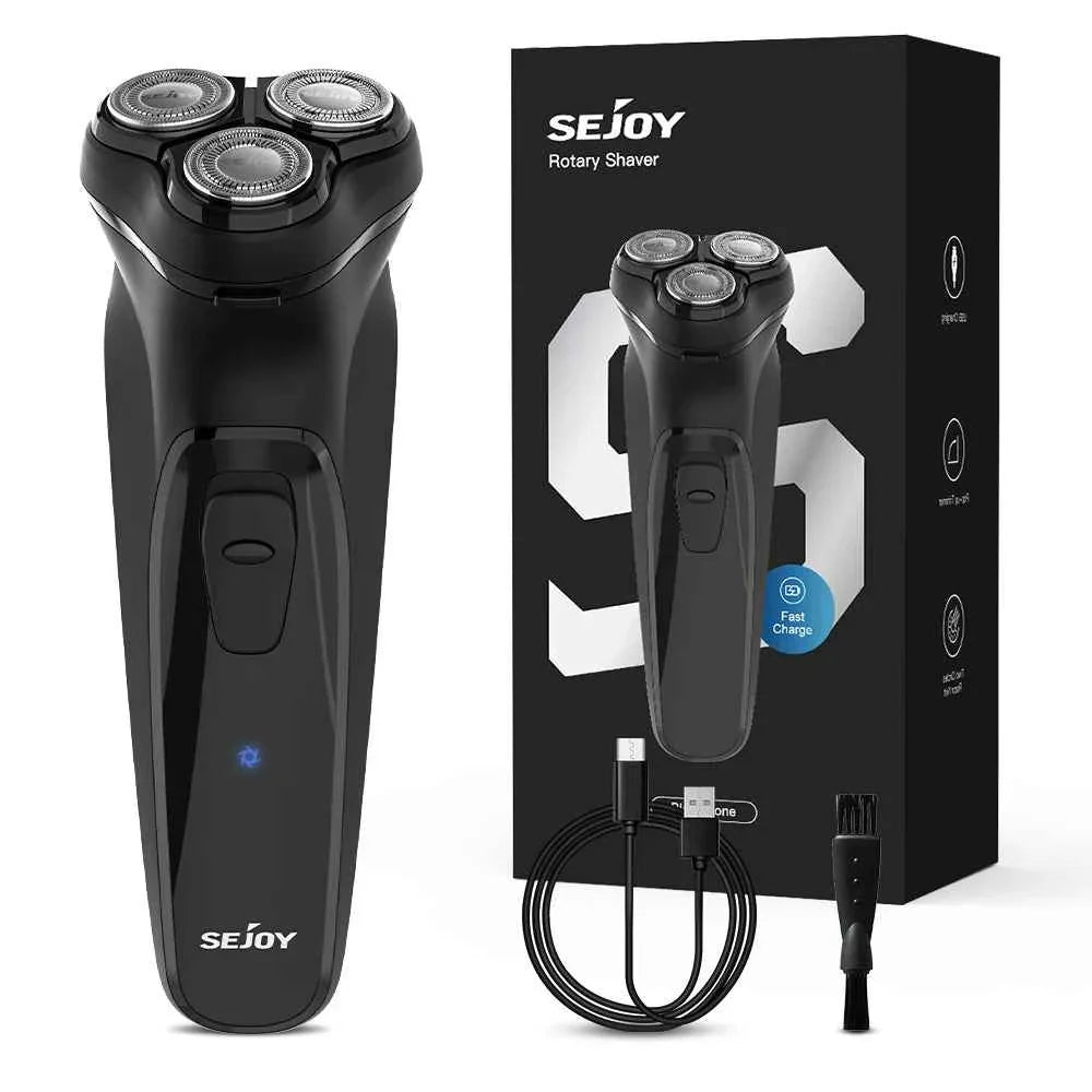 Sejoy Electric Razor for Men Rechargeable Electric Razor Shaving Machines  Mens Electric Shavers,