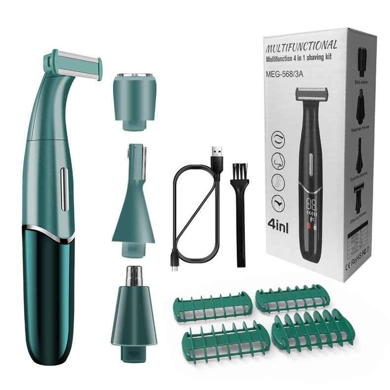 Cross-border Charging Multifunctional Electric Eyebrow Trimmer Private Parts Hair Removal Device