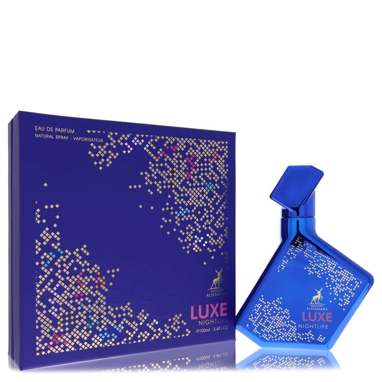 Maison Alhambra Luxe Nightlife Cologne By Maison Alhambra for Men 3.4 Oz Eau De Parfum Spray
